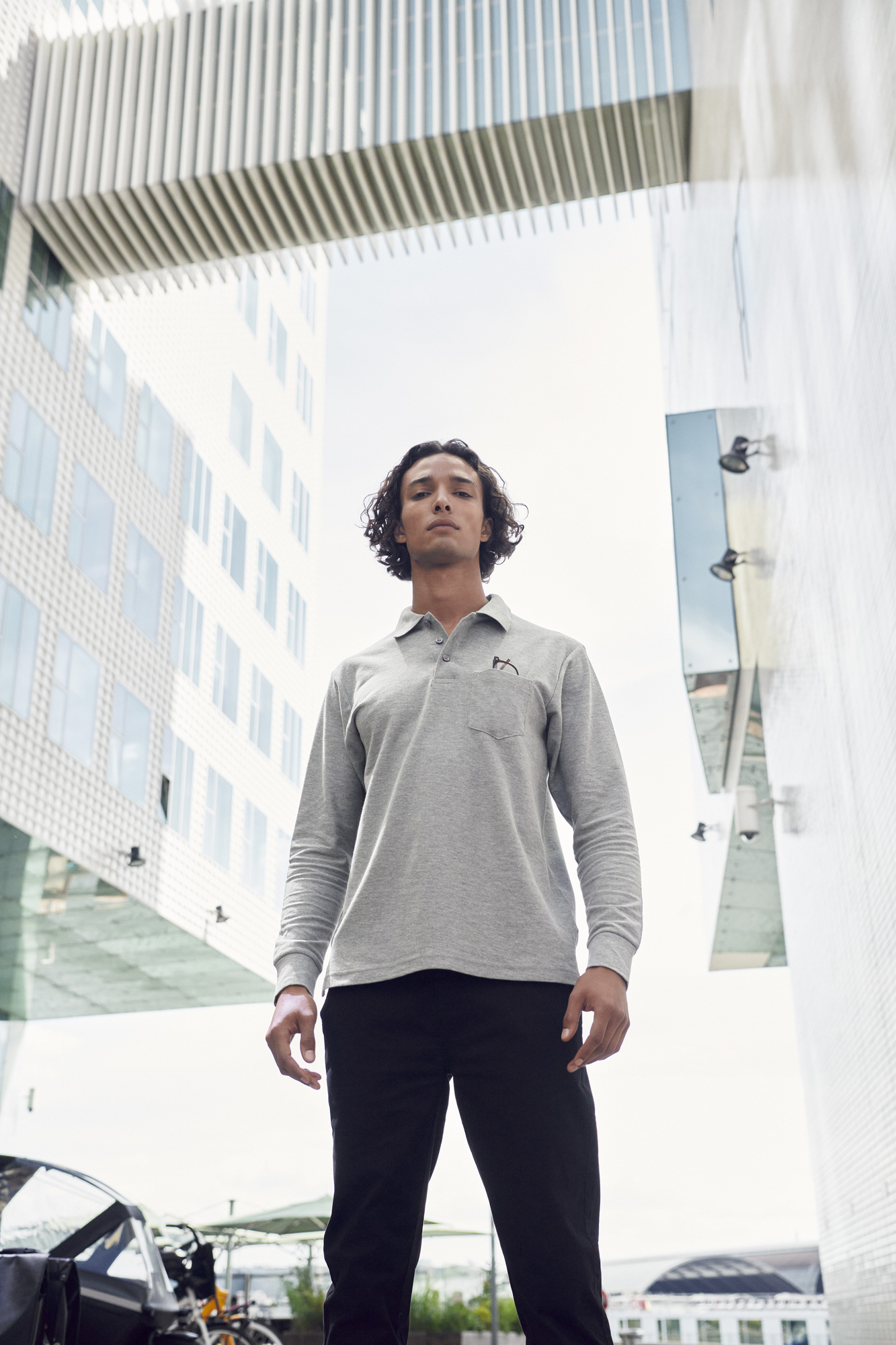 Basic Polo Pocket L/S - Image 5