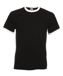 Alternative view of T-Paita Ringer, lyhythihainen – Fruit of the Loom