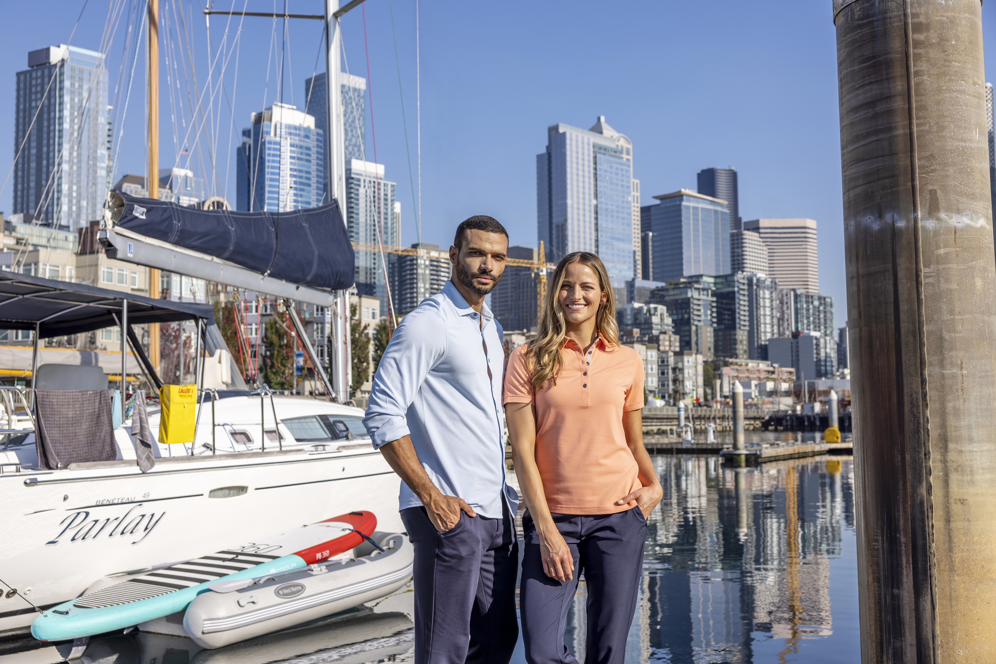 Advantage Premium Polo Ladies - Image 6