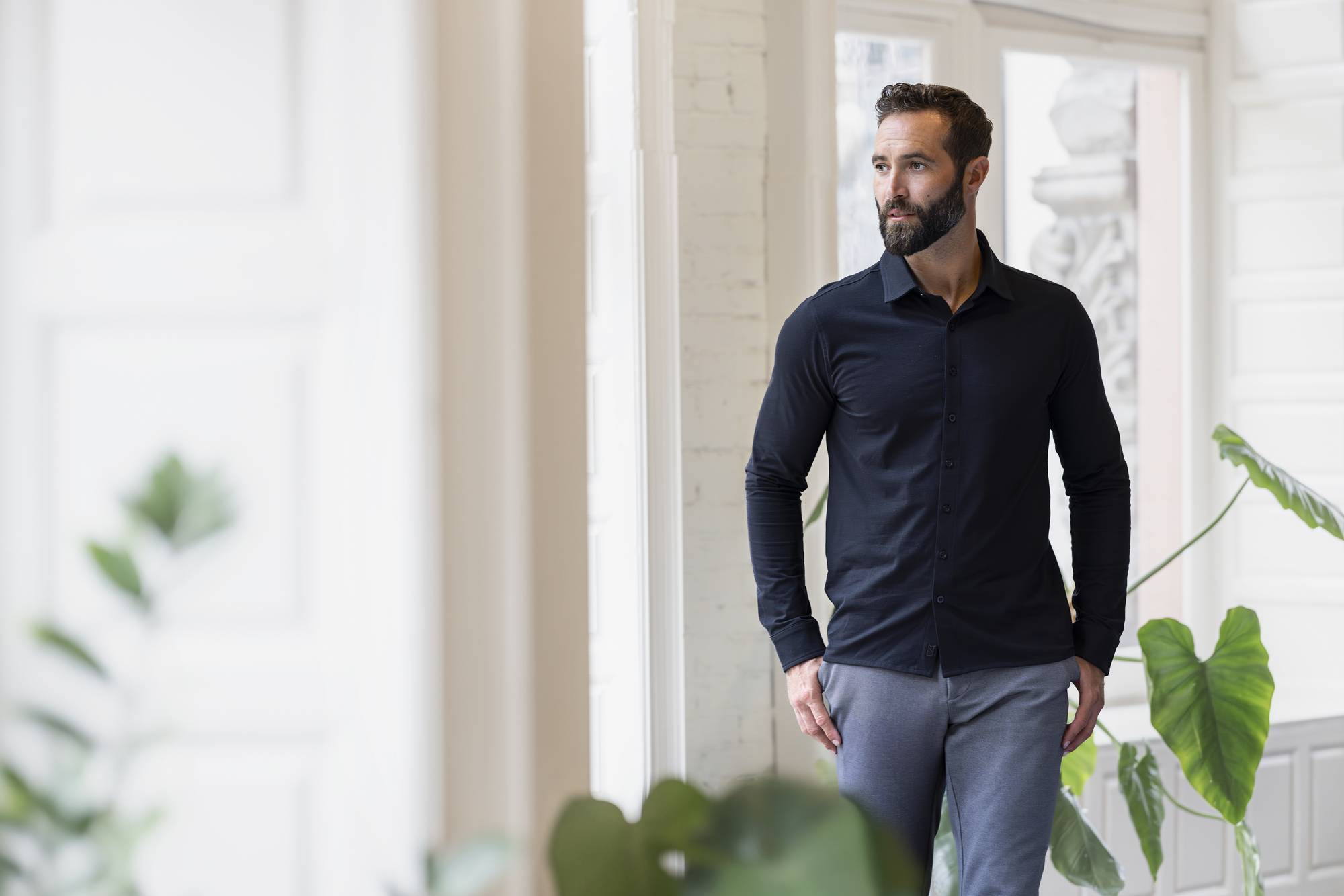 Hedley Stretch Shirt Men - Image 5