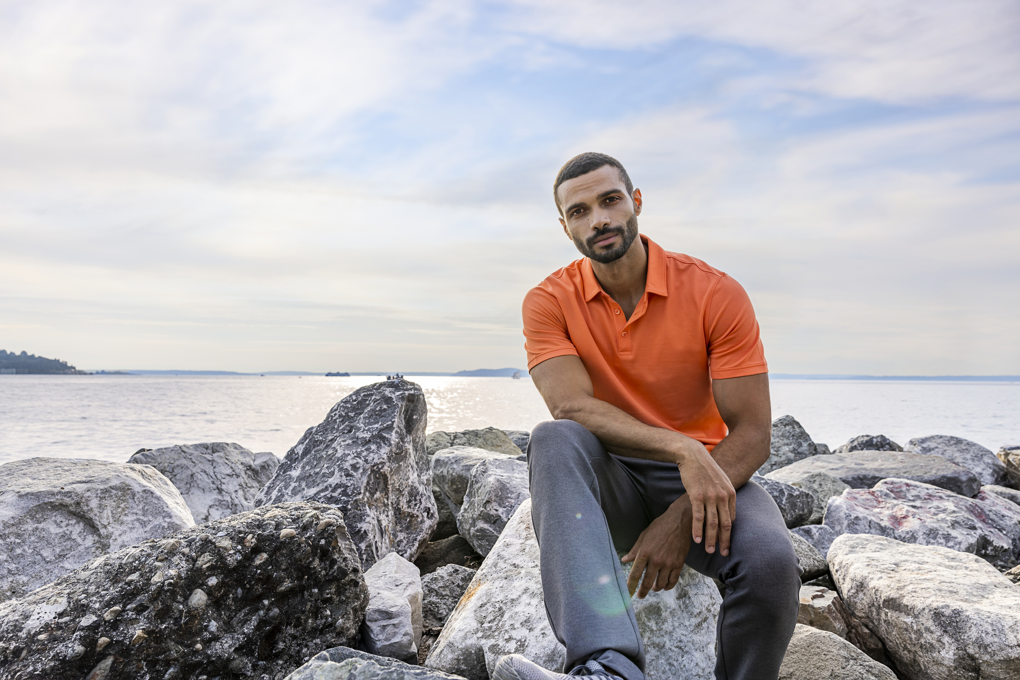 Oceanside Stretch Polo Men - Image 6