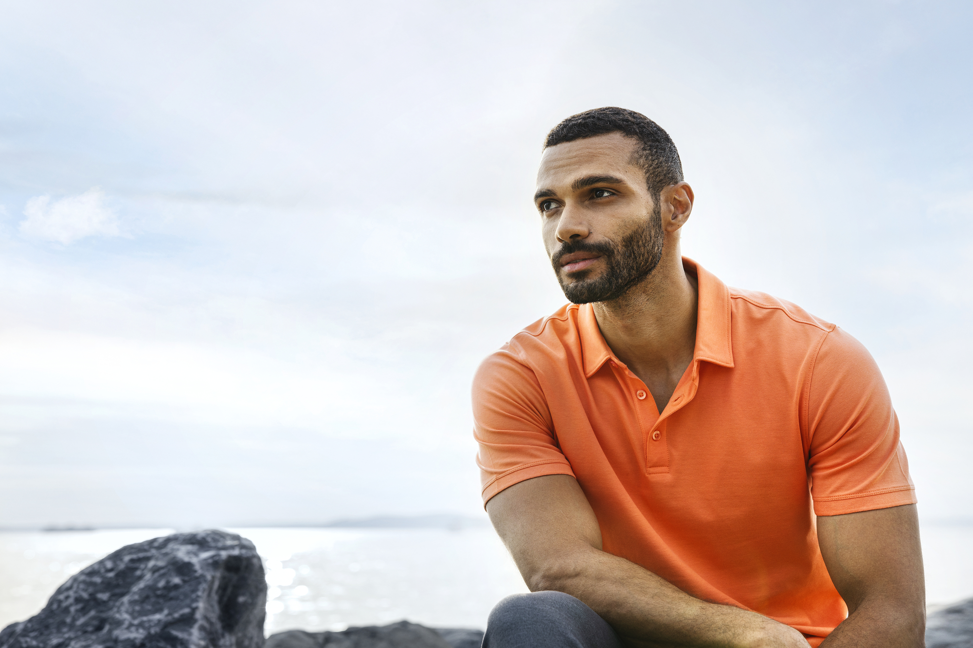 Oceanside Stretch Polo Men - Image 7