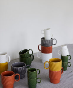 Alternative view of Coffee & More Espressokuppi valkoinen, 4 kpl