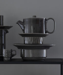Coffee & More lautanen 27,5 cm, harmaa - Image 19