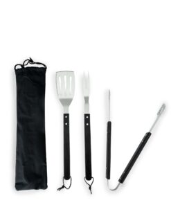 Alternative view of Fredde BBQ setti 3 kpl, musta