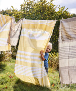 Ella hamam 145x250cm, keltainen - Image 3
