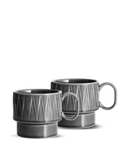 Coffee & More teemuki 2 kpl, harmaa