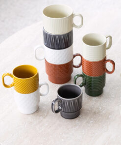 Alternative view of Coffee & More teemuki 2 kpl, terracotta