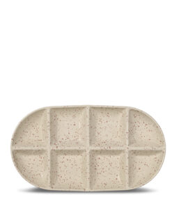 Ditte tarjoilulautanen iso, beige