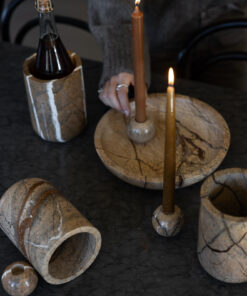 Sten kulho iso, ruskea - Image 5