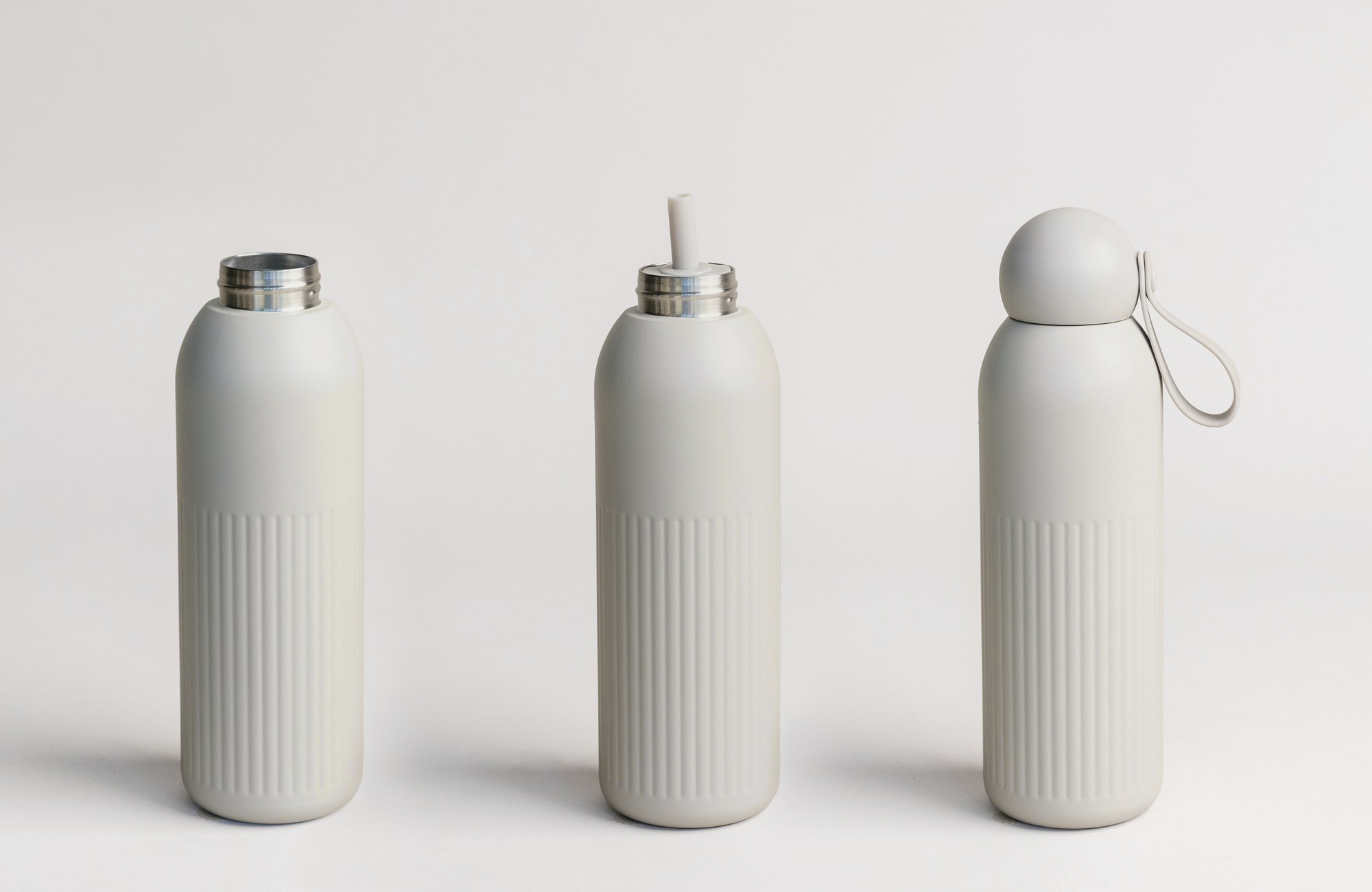 Tekla termospullo, beige - Image 12