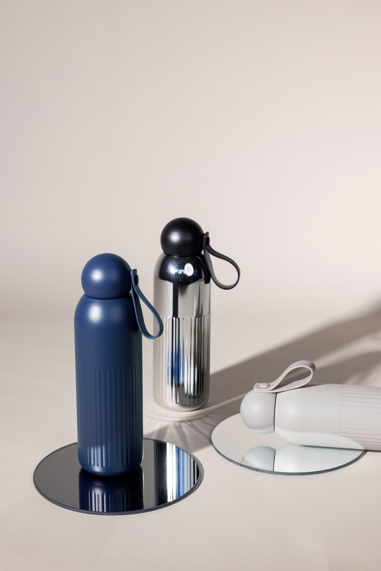 Tekla termospullo, hopea kromi - Image 3
