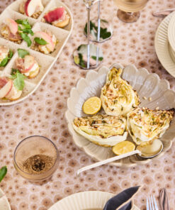 Ditte tarjoilulautanen iso, beige - Image 5