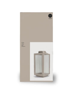 Liv lyhty keskikoko, beige - Image 7