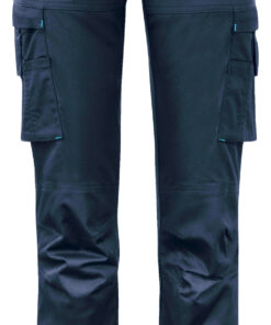 Reisitaskuhousut naisille, slim fit, stretch ProJob