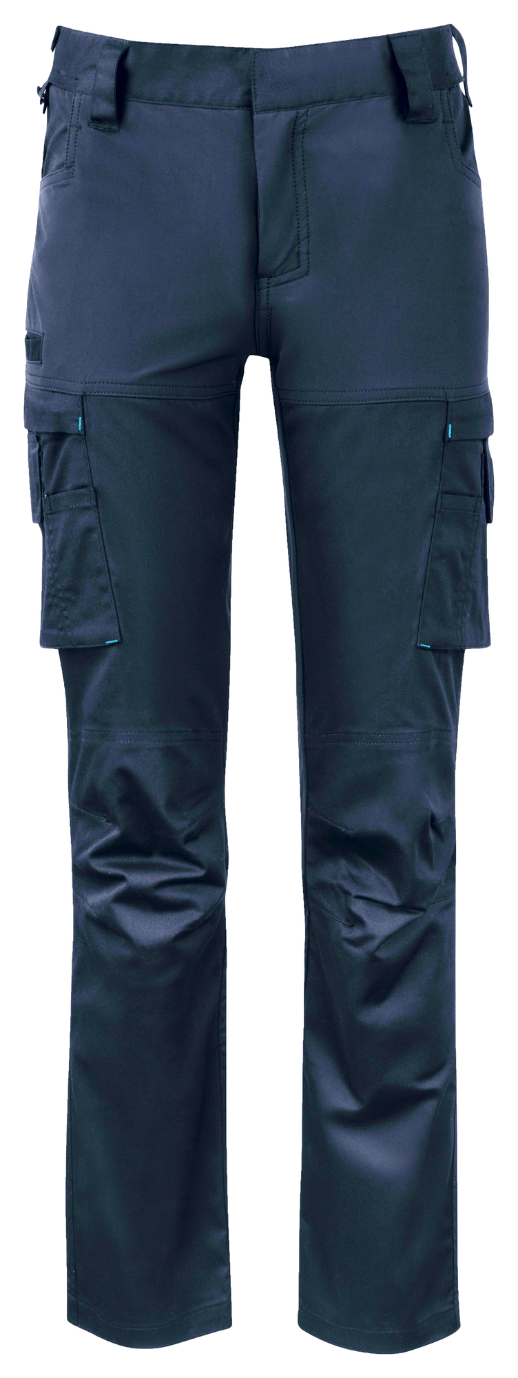 Reisitaskuhousut naisille, slim fit, stretch ProJob