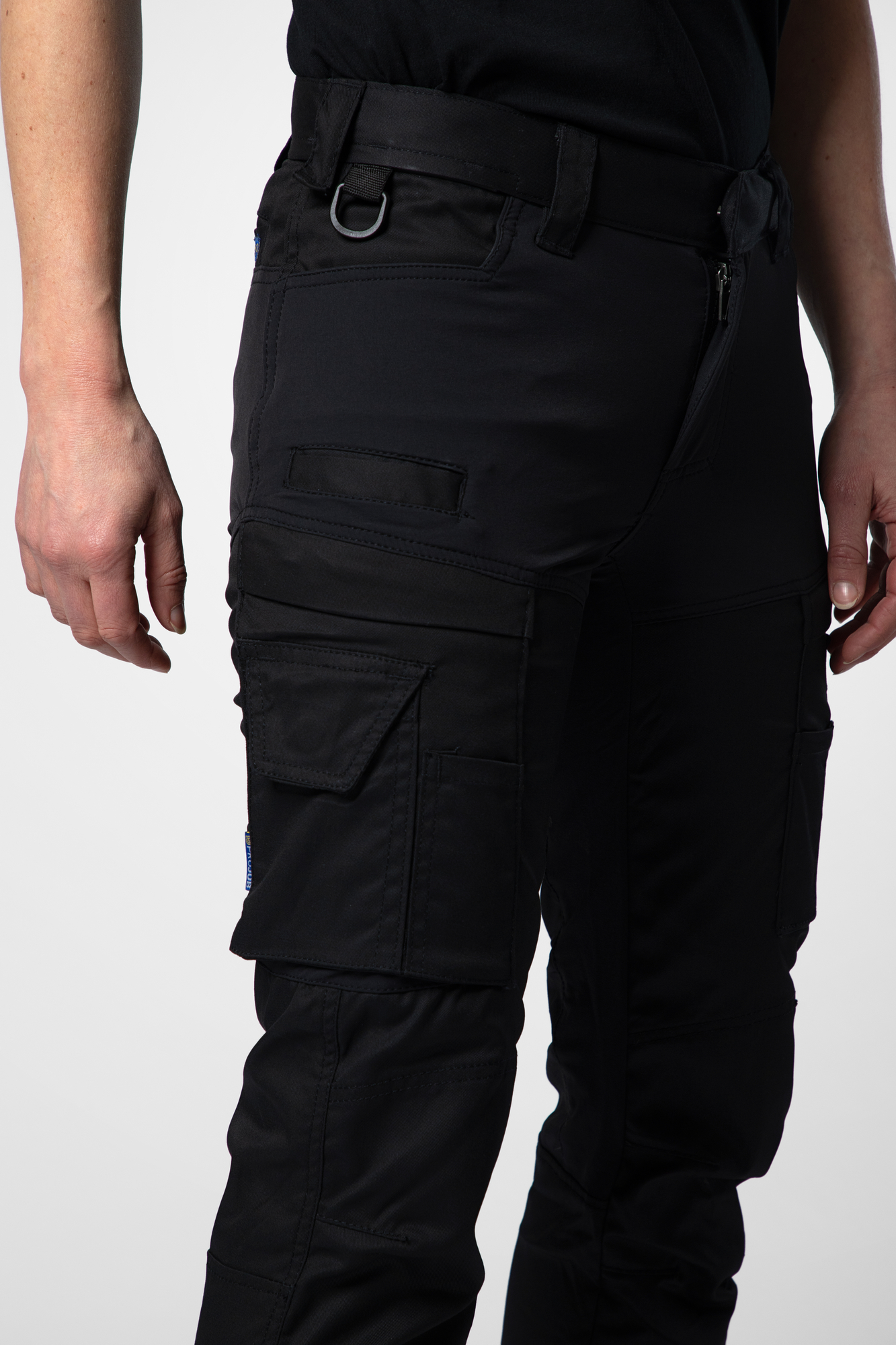 Reisitaskuhousut naisille, slim fit, stretch ProJob - Image 8