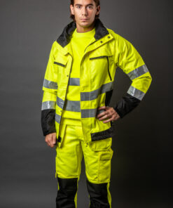 Riipputaskuhousut EN ISO 20471 luokka 2 ProJob - Image 6