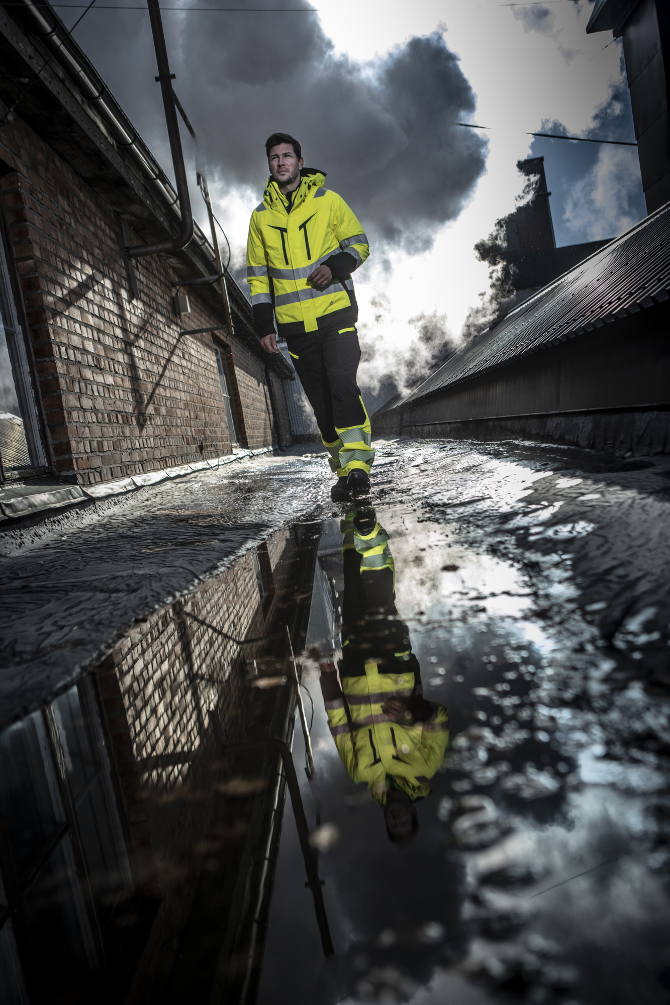 Stretchhousut EN ISO 20471 luokka 1 (6528) ProJob - Image 22