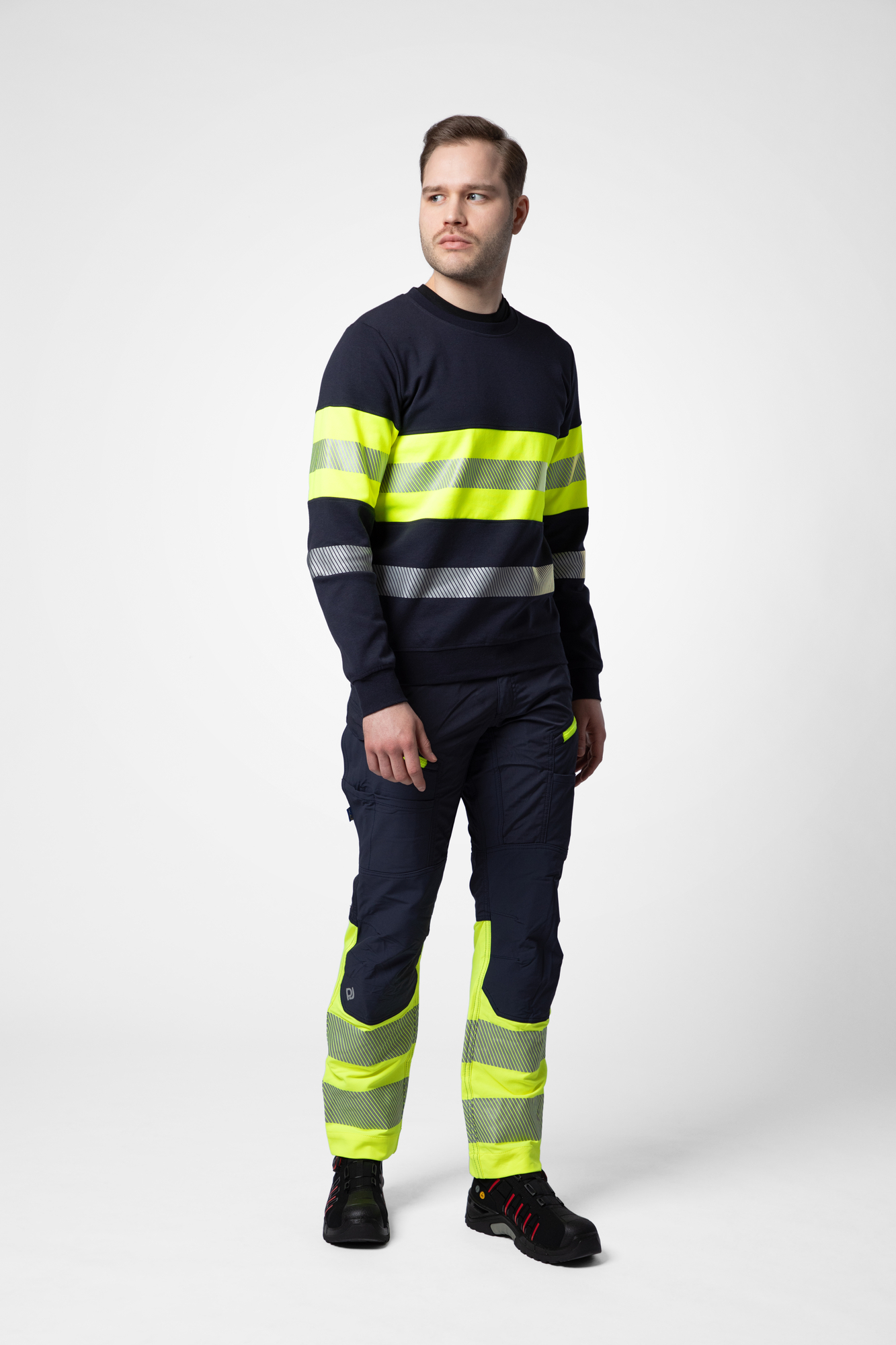 Stretchhousut EN ISO 20471 luokka 1 (6528) ProJob - Image 9