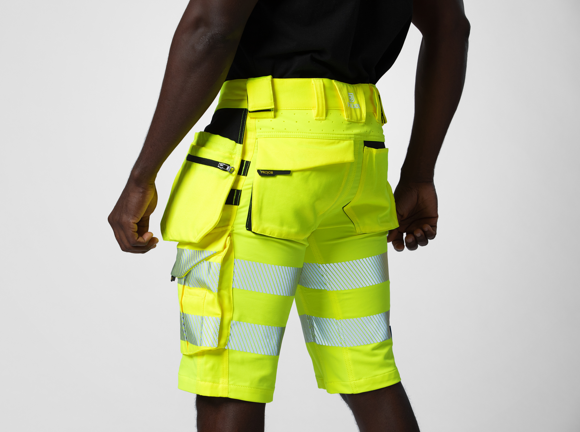 Stretch shortsit EN ISO 20471 luokka 2/1 ProJob - Image 7
