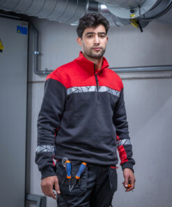 Half-zip collegepaita (7102) ProJob - Image 12