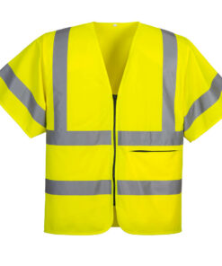 Half Sleeve Zip Vest