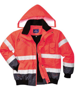 Alternative view of Hi-Vis Kontrasti Bomber-takki