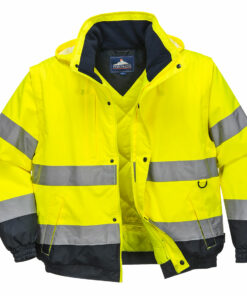 Alternative view of Hi-Vis 2-in-1 takki