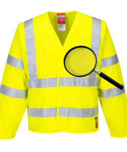 Alternative view of HiVis antistaattinen FR-takki