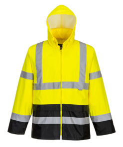 Alternative view of Perinteinen kontrasti HiVis sadetakki