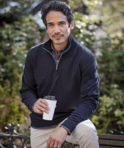 Oakville Half Zip Sweater Men - Image 5