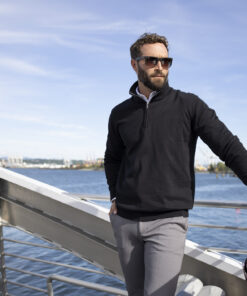 Oakville Half Zip Sweater Men - Image 6