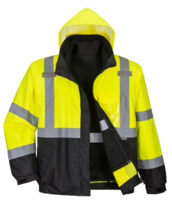 Hi-Vis Premium 3-in-1 Bomber-takki