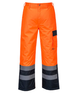 Alternative view of Hi-Vis Vuorelliset Kontrastiväri talvihousut