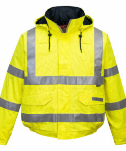 Alternative view of Bizflame Hi-Vis palosuojattu Talvi-Bomber-takki