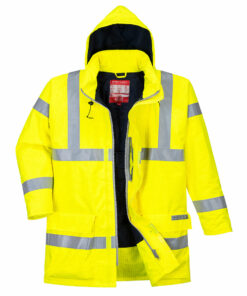 Alternative view of Bizflame Hi-Vis Antistaattinen FR-sadetakki.