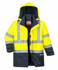 Alternative view of Bizflame Hi-Vis vuorellinen multinormiparkatakki