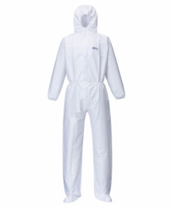 BizTex Mikrohuokoinen suojahaalari saapassuojilla Tyyppi 6/5